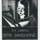 Ex libris - Deme Sándorné