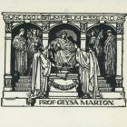 Ex libris - Prof. Geysa Marton