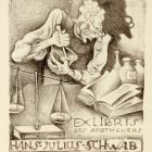 Ex libris - Hans Julius Schwab