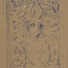 Ex libris - Erich Freiherr von Hausen