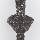 Pecsétnyomó - Szent István király zágrábi ereklyetartó büsztjének miniatűr másolatával