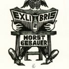 Ex libris - Horst Gebauer