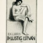 Ex libris - dr. Lustig István