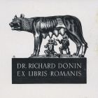 Ex libris - Dr. Richard Donin