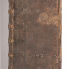Könyv - Camerarius, Joachim: Fabulae Aesopicae... Lyon, 1571 (hiányos), kötése: 1742