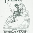 Ex libris - Petri de Balogh
