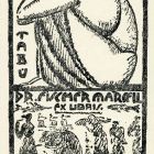 Ex libris - Dr. Fischer Marcell