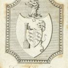 Ex libris - Samuel Croughton címeres