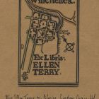 Ex libris - Miss Ellen Terry