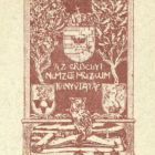 Ex libris - Az Erdélyi Nemzeti Múzeum Könyvtáráé