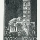 Ex libris - Boros József könyve