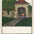 Képeslap - Wiener Werkstätte sorozat