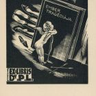 Ex libris - Dr. P. L. (Az ember tragédiája)