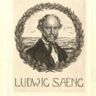 Ex libris - Ludwig Saeng