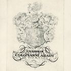 Ex libris - doctoris Colomani Arady de Vízkelet