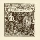 Ex libris - Lux Gyula könyve