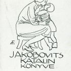 Ex libris - Jakobovits Katalin könyve