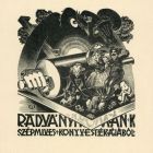 Ex libris - Radványi kománk szépmíves könyvestékájából