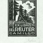 Ex libris - ifj. Reuter Camillo