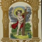 Szentkép - a gyermek Jézus a kereszttel