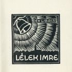 Ex libris - Lélek Imre