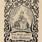 Ex libris - Elise Anklam