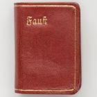 Miniatűr könyv - [ Goethe, Johann Wolfgang ]: Faust. Lipcse, 1912