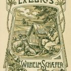 Ex libris - Wilhelm Schaefer