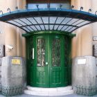 Épületfotó - a Lederer-ház (Budapest, Bajza utca 42.) kapuja