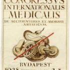 Terv - Nemzetközi Orvos Kongresszus plakátja