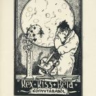 Ex libris - Dr Rex Kiss Béla könyvtárából