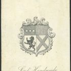 Ex libris - Lord Handyside címeres