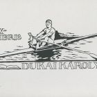 Ex libris - Dukai Károly (ipse?)