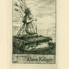 Ex libris - Klara Krüger