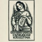 Ex libris - Nagy Árpád Dánielné Sziráky Krisztina