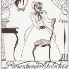 Ex libris - Rosenberger Irénke könyve