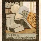 Ex libris - Ludwig Kreutzberg (ipse)