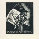 Ex libris - Dr. Arady Kálmán könyvei