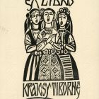 Ex libris - Krajcsy (sic!) Tiborné