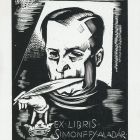 Ex libris - Simonffy Aladár