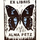 Ex libris - Alma Petz