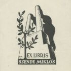 Ex libris - Szende Miklós