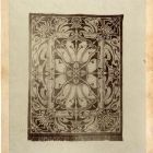 Kiállításfotó - csomózott szőnyeg az 1900. évi párizsi világkiállításon, Horti Pál terve után
