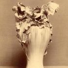 Fénykép - váza az 1900. évi Párizsi Világkiállításon, Királyi Porcelánmanufaktúra (Berlin)