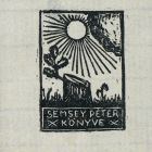 Ex libris - Semsey Péter könyve