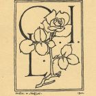 Ex libris - O. I. L. (O. I. Larsen?)