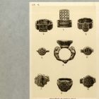 Illusztráció - bizánci gyűrűk, a British Museum kiadványából