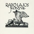 Ex libris - Radó Lajos könyve