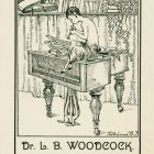 Ex libris - Dr. L. B. Woodcock