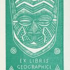 Ex libris - Geographici Franciscus Galambos